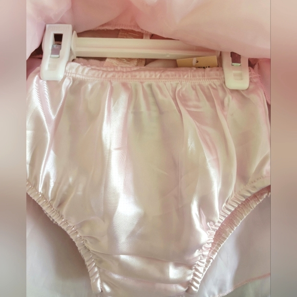 NWT-Nanette Lepore Girls-Infant Girl's Dress-Size 18 Months- Baby Pink - Picture 3 of 4